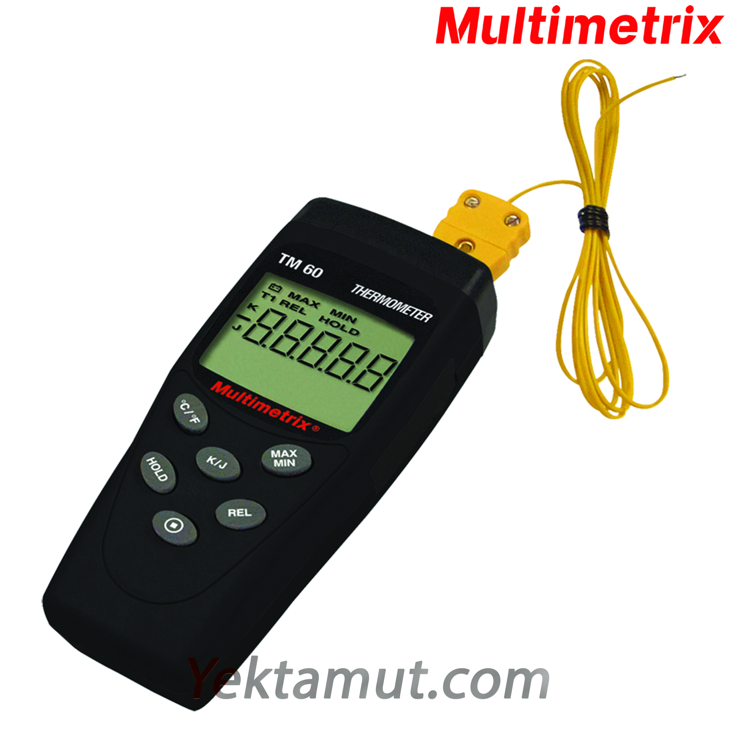 ترمومتر تماسی تک و دو کاناله سری TM60