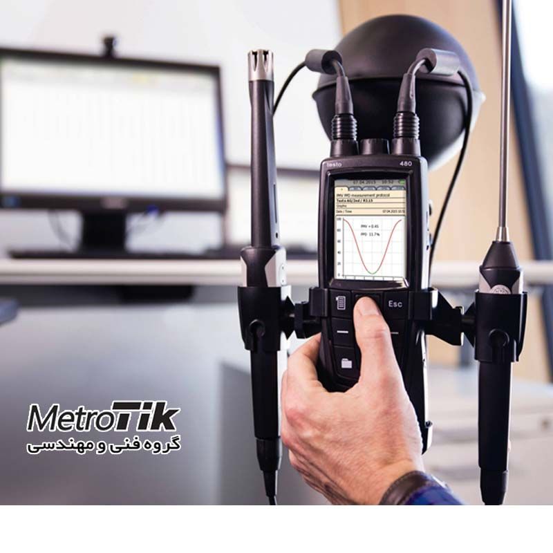 مولتی پارامتر دما و رطوبت تستو TESTO 480