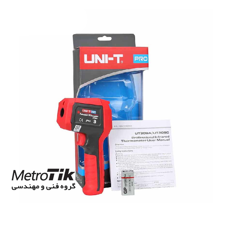 دماسنج غیرتماسی 450 درجه یونیتی UNIT UT309A