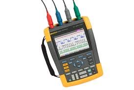 اسیلوسکوپ دستی ۱۰۰ مگاهرتز ۴ کاناله ، فلوک Fluke 190-104/S