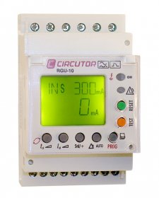 رله حفاظت نشتی جریان میکروپروسسوری RGU-10/10C _ CIRCUTOR