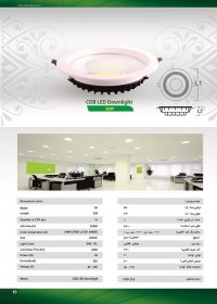 چراغ Cob 30 , وات