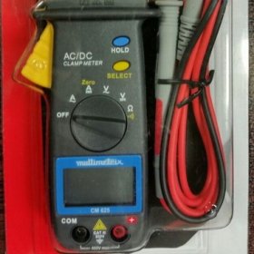 مولتی متر کلمپی AC+DC ساخت MULTIMETRIX فرنسه سری 600