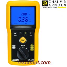 تستر مقاومت عایقی 1000 ولت مدل CA6522 ساخت CHAUCIN ARNOUX