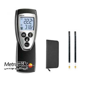 ترمومتر 2 کانال 1000 درجه تستو TESTO 922 SET تماس 02133992447